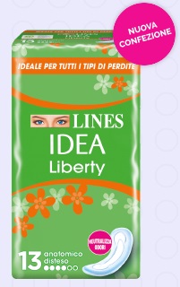 ASSORBENTI LINES IDEA LIBERTY X13